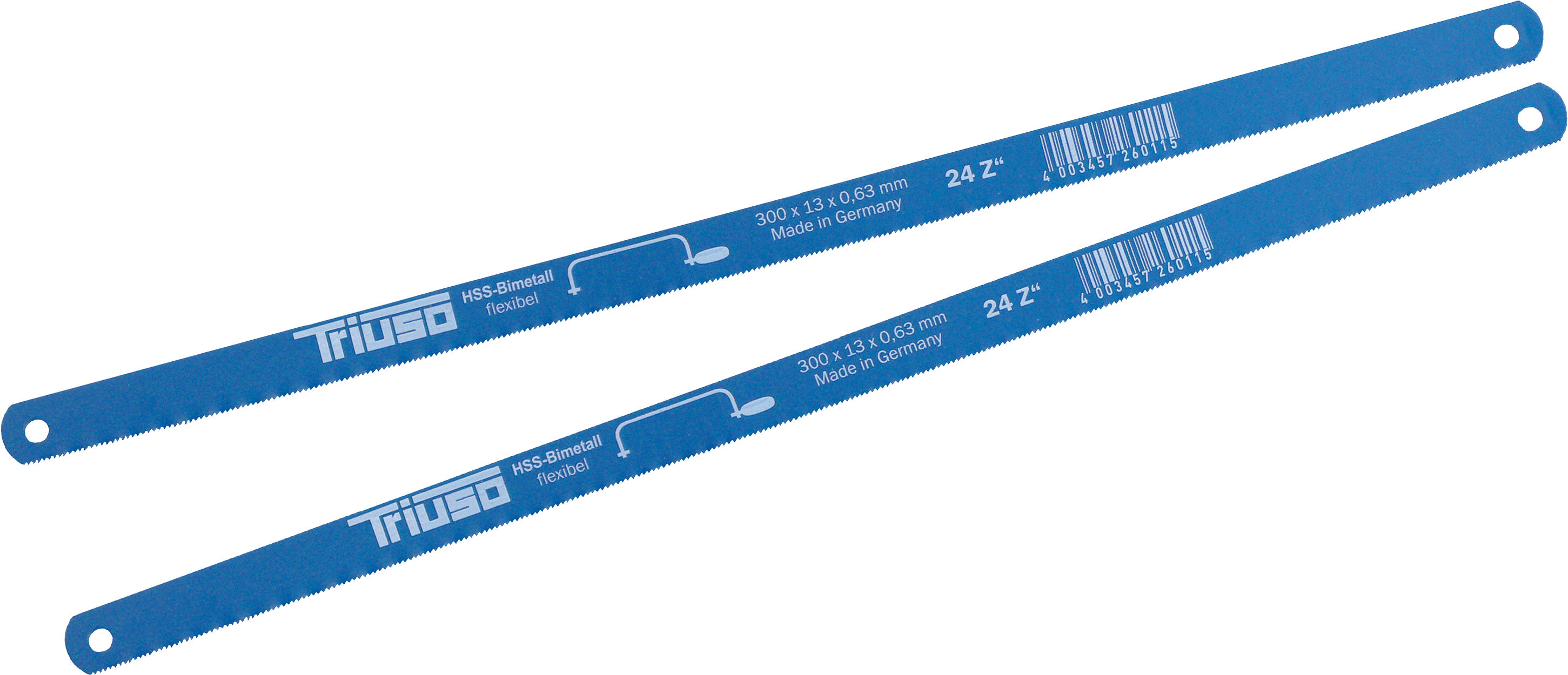 Triuso Bi-Metallsägeblätter, einseitig gezahnt, 300 mm (VPE 2 Stück)-MS300EBI