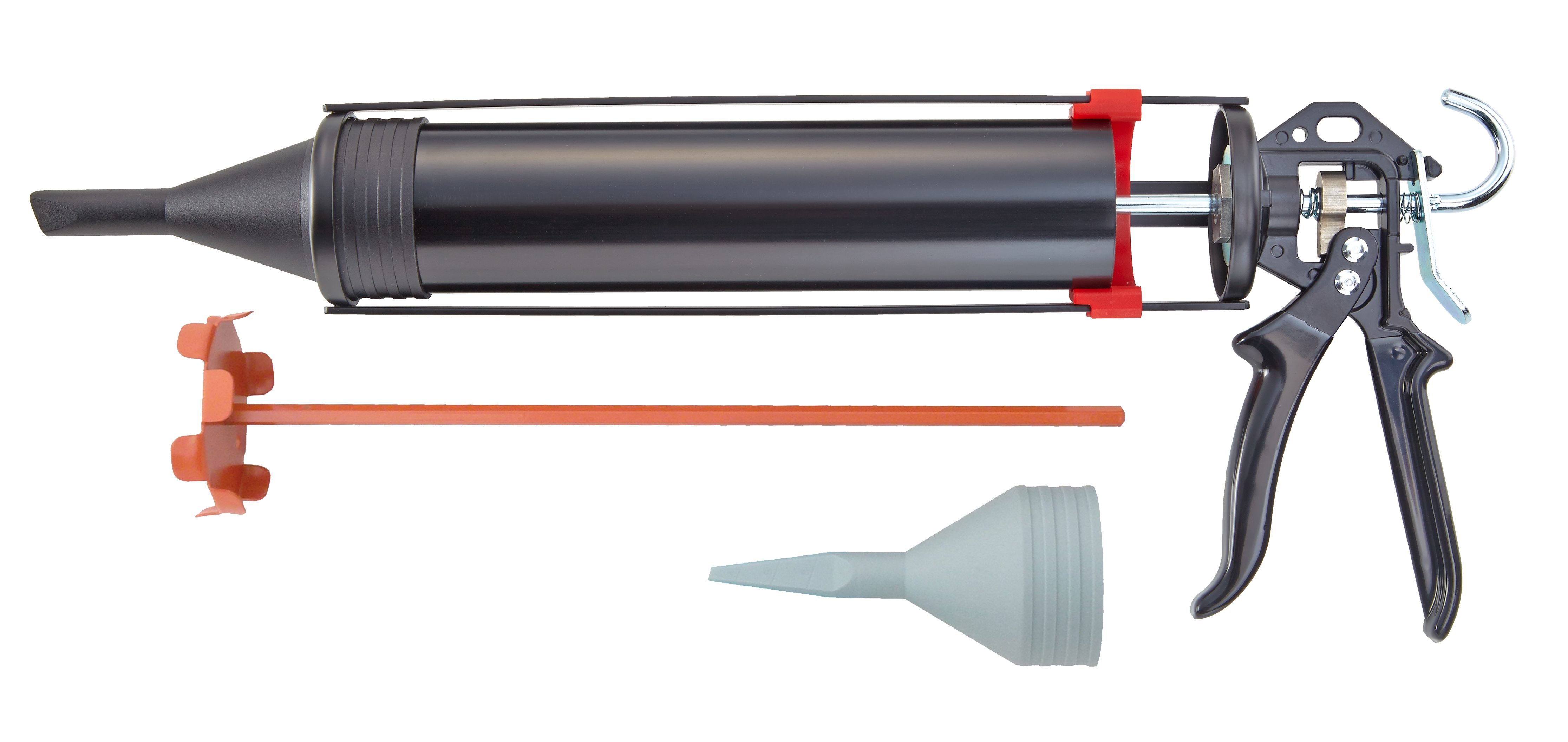 Irion Mörtelpresse für Fertigmischungen X7-1000, Übersetzungsverhältnis 17:1, Füllmenge ca. 1000 ml-901116