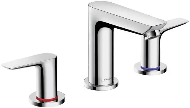 Hansgrohe Waschtisch-3-Loch-Armatur Talis E, mit Ablaufgarnitur, chrom/ verchromt-71733000