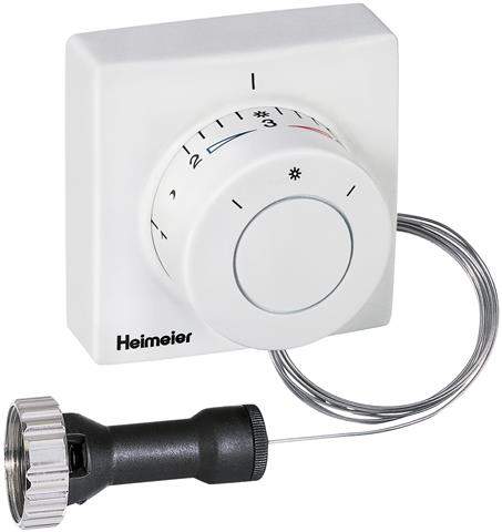 IMI Thermostat-Kopf Heimeier F Ferneinsteller Kapillarrohr 2 m, weiss-2802-00.500