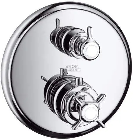hansgrohe Fertigmontageset Axor Montreux UP-Thermostatbatterie, mit Absperrventil, chrom-16800000