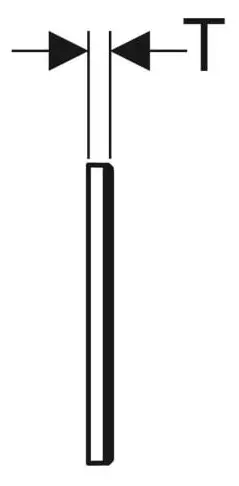 Geberit Abdeckplatte Sigma-115768111