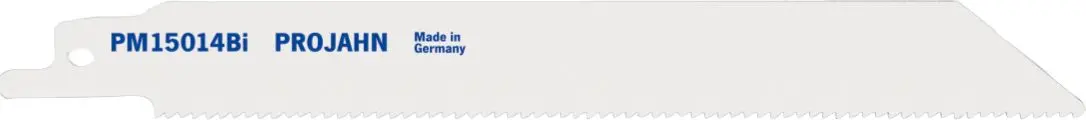 Projahn Bi-Metall Säbelsägeblätter Typ PM15014Bi (ähnlich S922BF), 14 Zähne/Zoll, Schnittlänge 130 mm (5 Stück)-64232