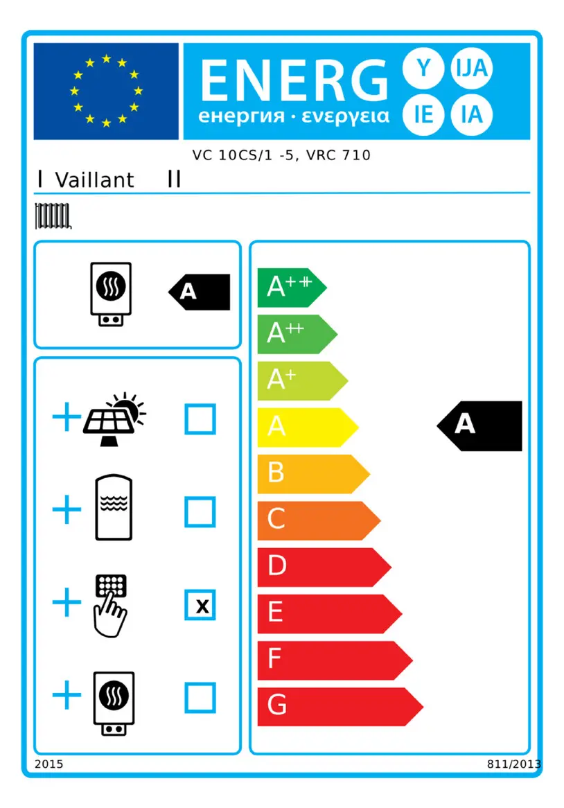 Vaillant Gas-Hybrid-Paket 1.677/2 ecoTEC plus VC 10CS/1-5 mit Warmwasserwärmepumpe aroSTOR VWL BM200-8000013973