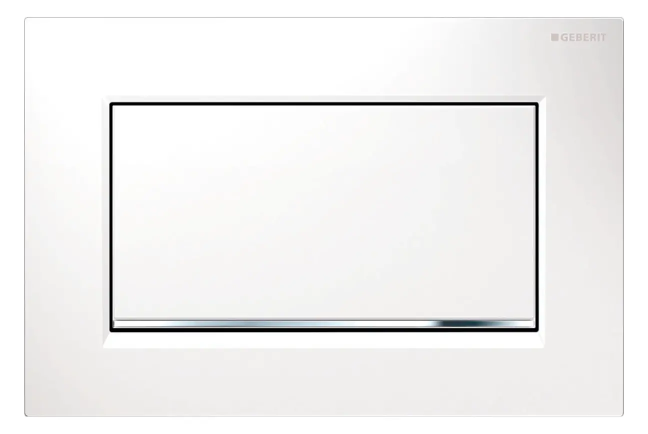 Geberit Betätigungsplatte Sigma30, für Spül-Stopp-Spülung, verschraubbar-115893KJ1