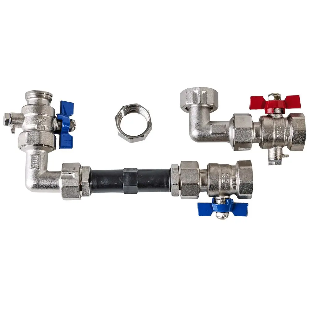 Zewotherm Wärmemengenzähler-Einbauset 1", vertikal -11130106