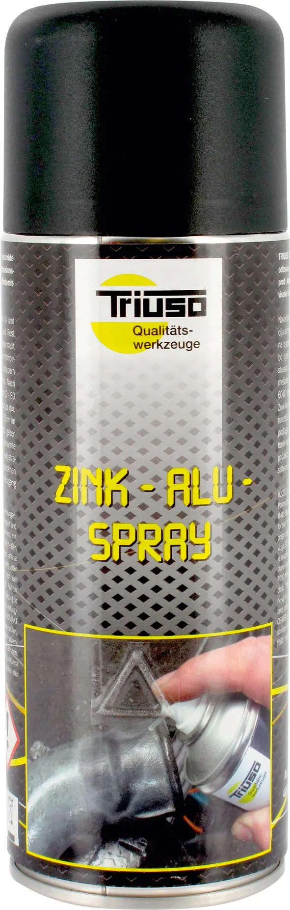 Triuso Zinkspray Korrosionsschutzbeschichtung, 400 ml, alufarbig-400ZINK