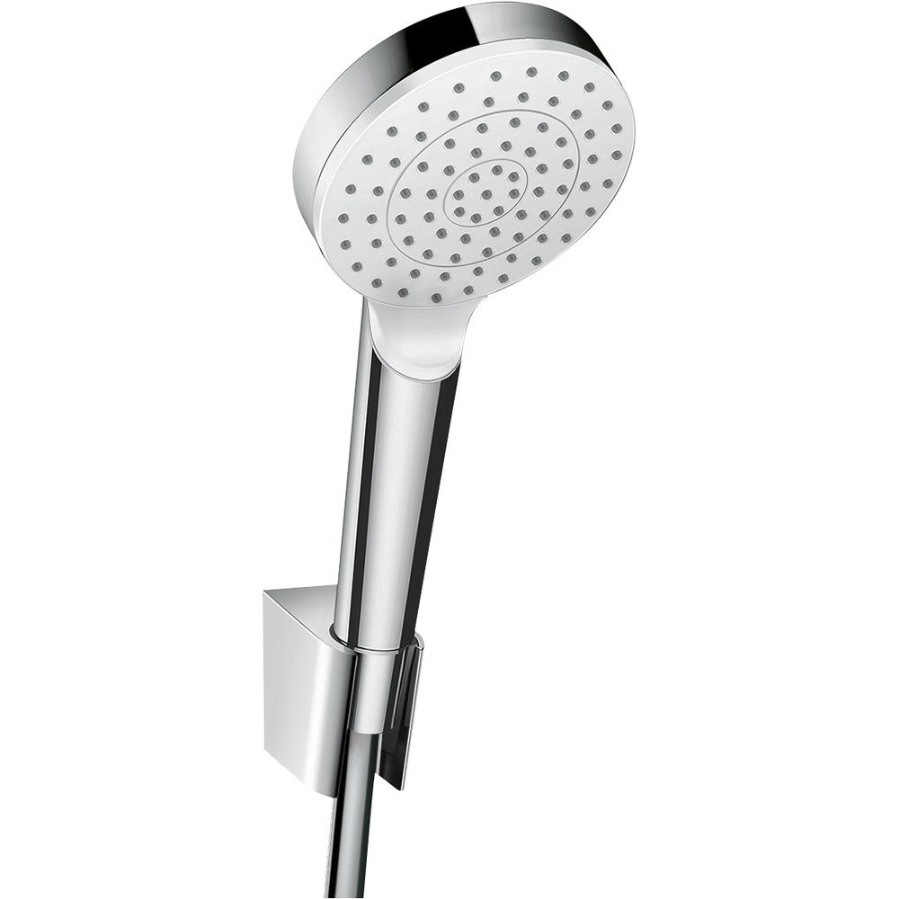 hansgrohe Brausehalterset Crometta 1250 mm Brauseschlauch, weiß/chrom -26690400