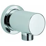 GROHE Wandanschlussbogen Rainshower chrom, AG, runde Rosette, DN 15-27057000