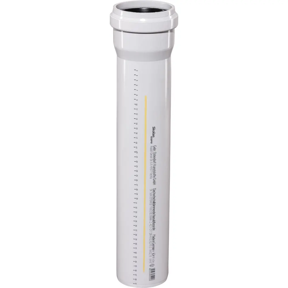 Ostendorf SKOLANsafe-Rohr EM DN/OD 110, 500mm, mit Muffe-335020