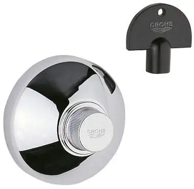 GROHE UP-Ventil-Oberbau 19840, T: 20-80mm Steckschlüssel, chrom