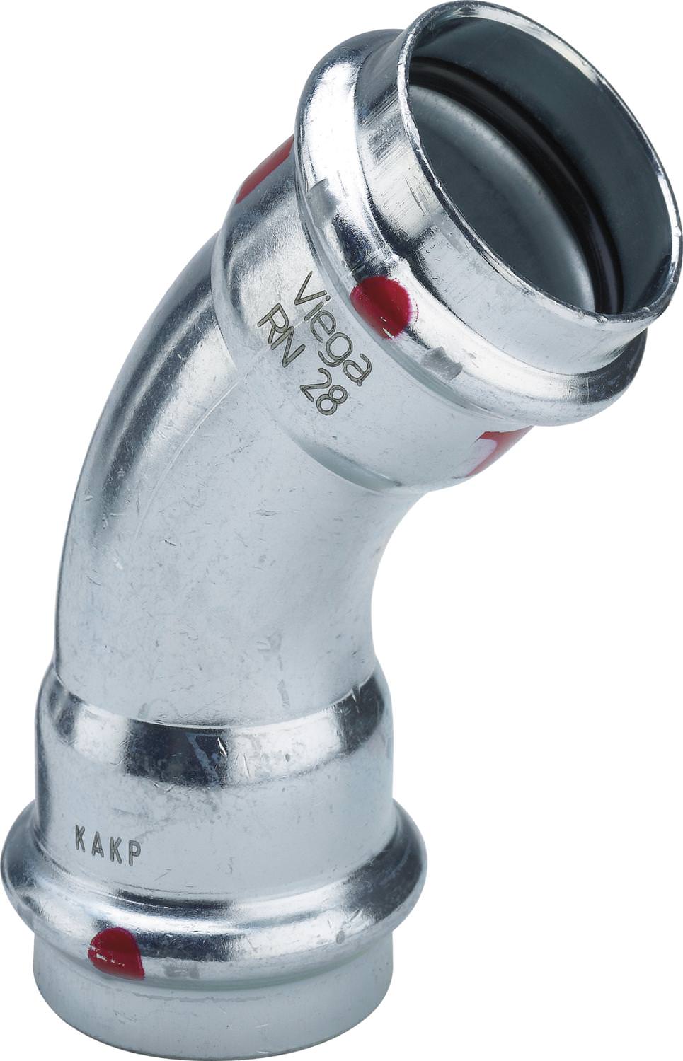 Viega Prestabo 1126 Bogen 45 Grad-558260