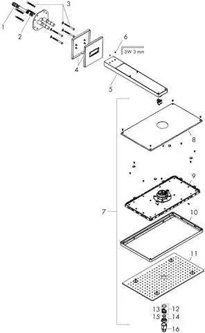 hansgrohe Rainmaker Select Kopfbrause 460 1jet, Wandmontage, Brausearm 460mm, weiß/chrom-24003400 hansgrohe Rainmaker Select Kopfbrause 460 1jet, Wandmontage, Brausearm 460mm, weiß/chrom-24003400