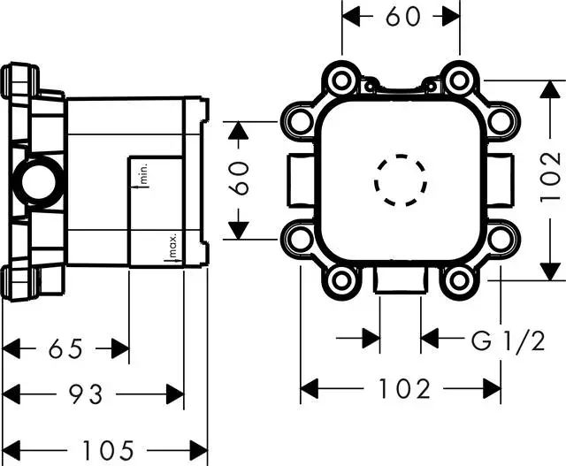 Hansgrohe Grundset Axor LampShower 275 1jet 2jet Kopfbrause mit Brausearm-26909180 Hansgrohe Grundset Axor LampShower 275 1jet 2jet Kopfbrause mit Brausearm-26909180