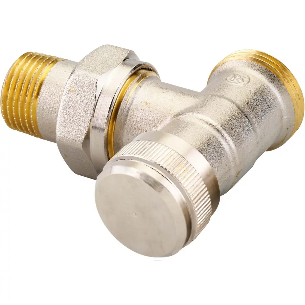 Danfoss Rücklaufverschraubung RLV R 1/2" x G 3/4" A, Eck, vernickelt -003L0363 Danfoss Rücklaufverschraubung RLV R 1/2" x G 3/4" A, Eck, vernickelt -003L0363