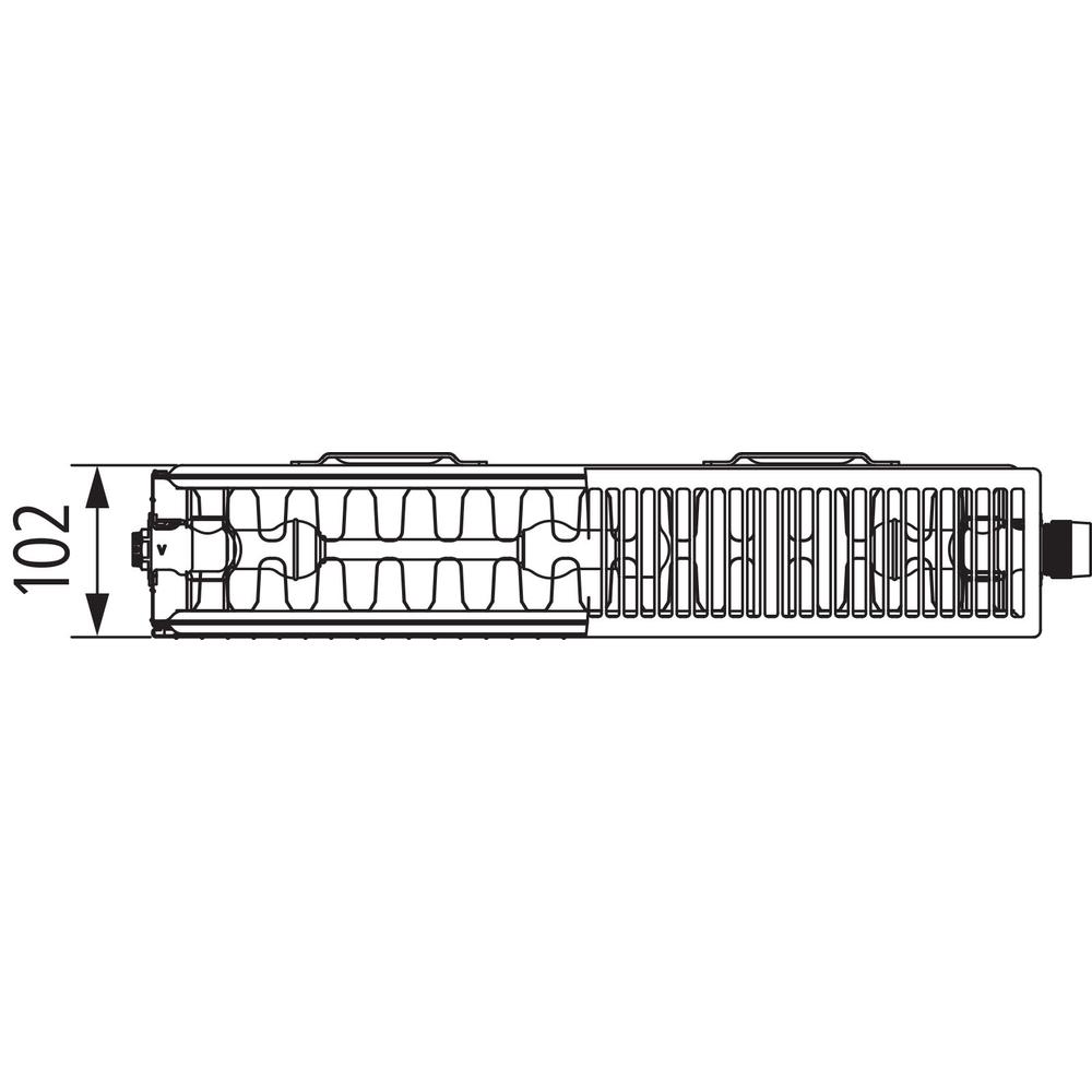 Kermi therm-x2 Plan-Vmulti Ventilheizkörper-
