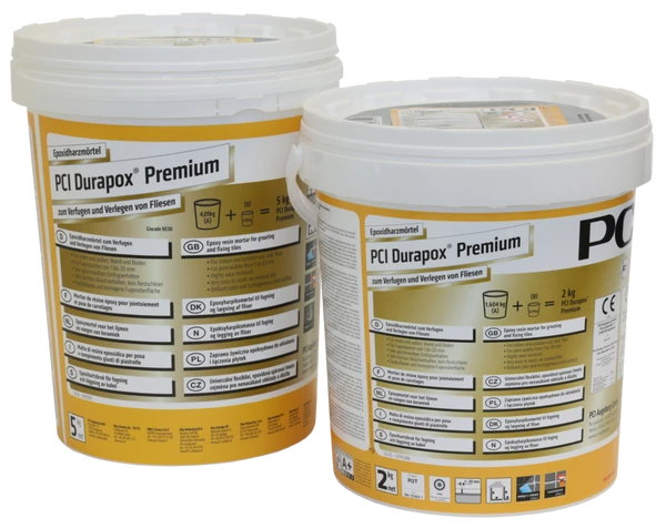 PCI Durapox Premium 2K anthrazit 2kg Reaktionsharz-Mörtel, Nr.47-6783384