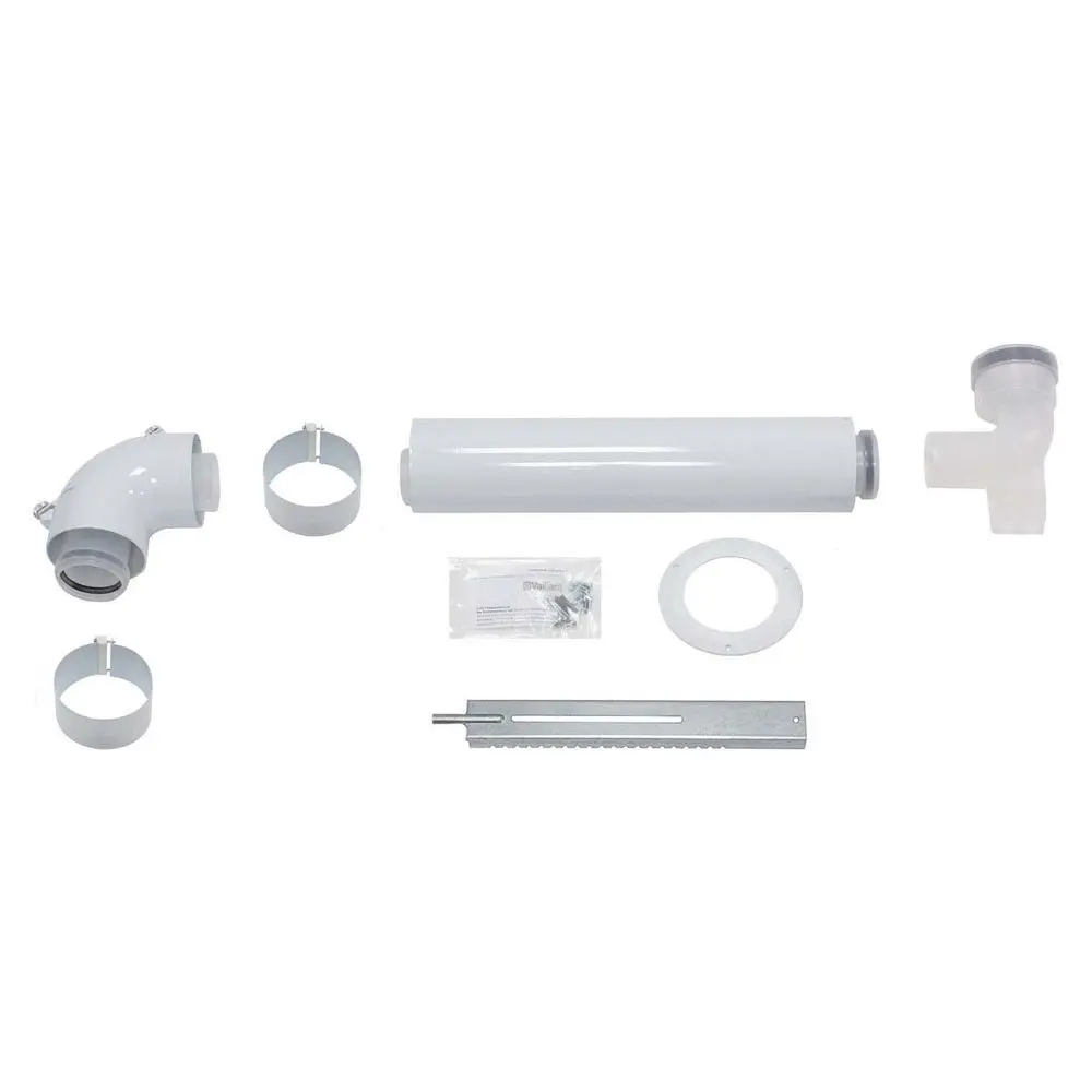 Vaillant Basis-Anschluss-Set Ø 60/100 mm, konzentrisch, DN 80 im Schacht, PP-303920 Vaillant Basis-Anschluss-Set Ø 60/100 mm, konzentrisch, DN 80 im Schacht, PP-303920
