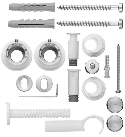 Kermi Befestigungsset weiß-ZB01840001
