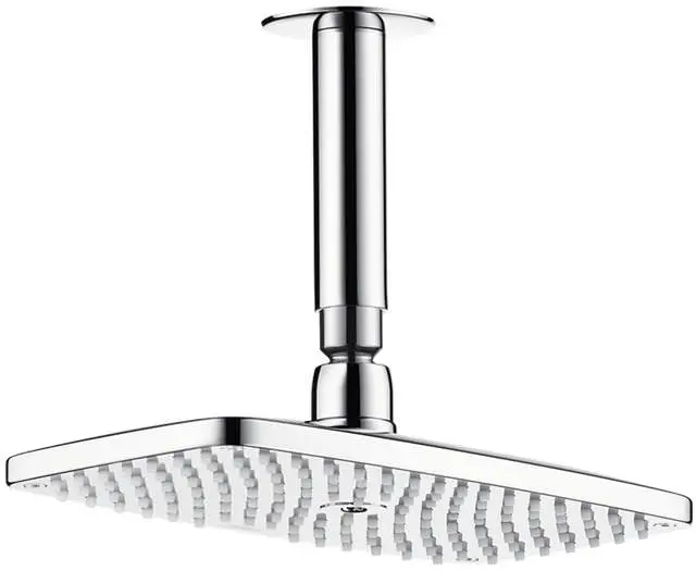 Hansgrohe Kopfbrause Raindance E 240 Air 1jet mit Deckenanschluss 100 mm, chrom-27380000