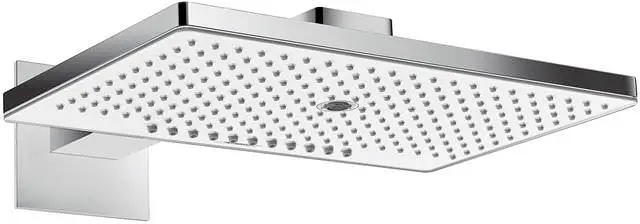 Kopfbrause Rainmaker Select 460 3jet, Wandmontage, mit Brausearm 460 mm, weiß/chrom-24007400