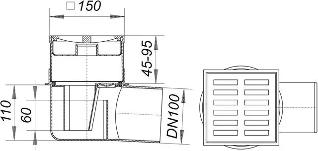Dallmer Kellerablauf 57 AK-570840 Dallmer Kellerablauf 57 AK-570840