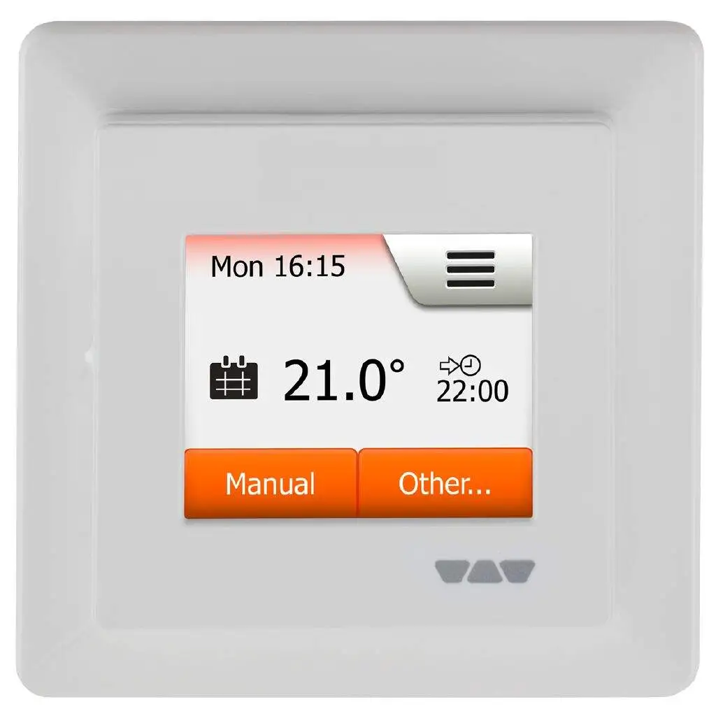 Schlüter-DITRA-HEAT-E Set 7,8m² Regler + Heizkabel f. 5,5m²(136W)-DHS2