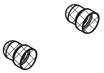 hansgrohe Schmutzfangsieb (3Stück)-98513000