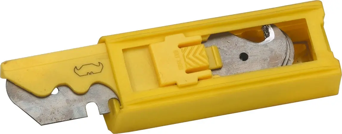 Triuso Hakenklingen 10 Stück in Vorratsbox, 51,5 x 19 x 0,61 mm-011802A