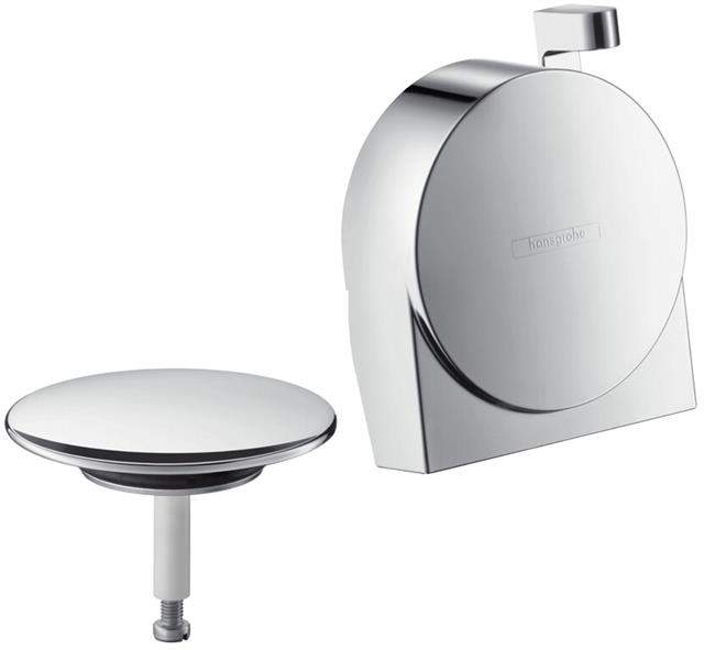 hansgrohe Exafill S Fertigset Wanneneinlauf, Ablauf- und Überlaufgarnitur-58117000