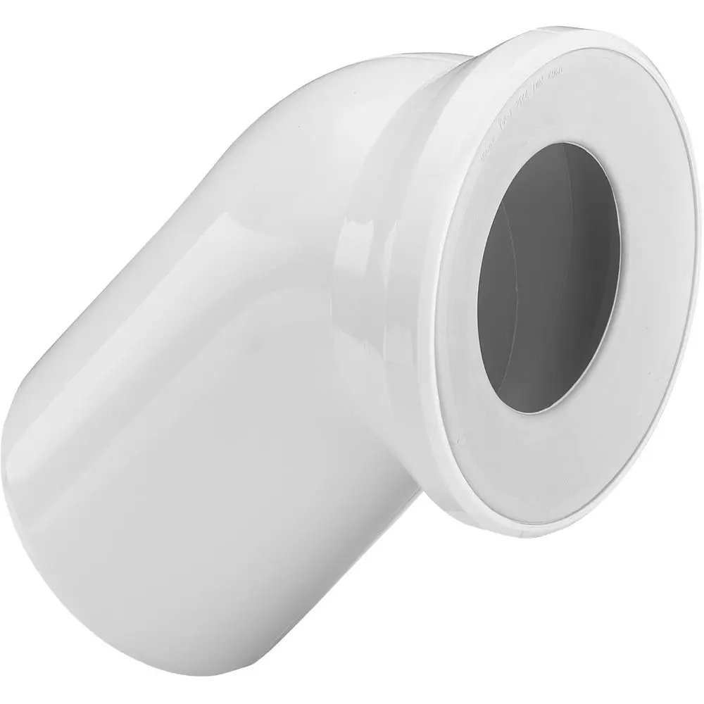 Viega WC-Anschlussbogen 3812 Kunststoff weiß, 45°, DN 100-101718