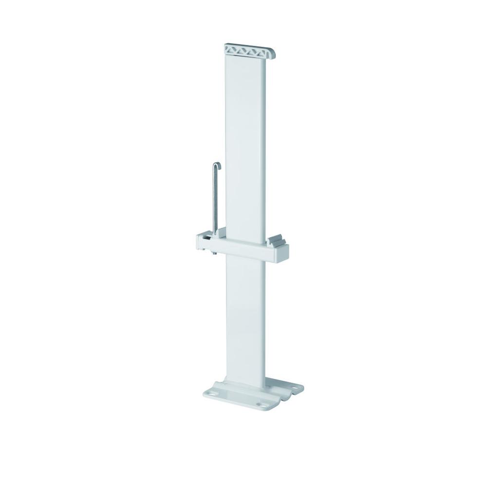 Kermi Standkonsolen-Set BH 200 mm, komplett, innenliegend, weiß-ZB03380001