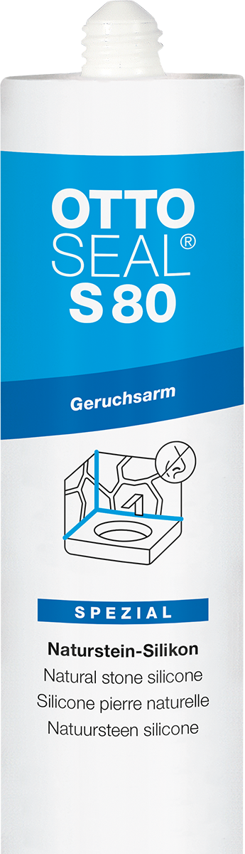 Ottoseal Premium Natursteinsilikon S80 gesandet, jasmin matt, a 310 ml-S8004C8652