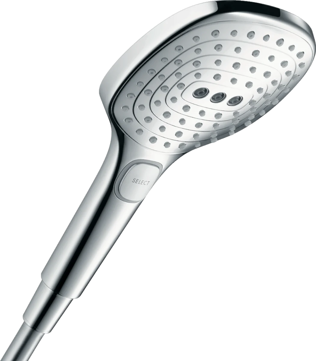 Hansgrohe Handbrause Raindance Select E 120 3jet, chrom, Brausekopf d = 120mm-26520000