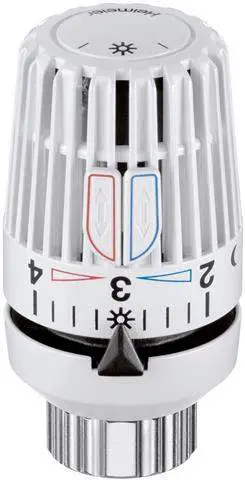 IMI Thermostat-Kopf VK mit Klemmanschluss, weiß, für Ventilheizkörper