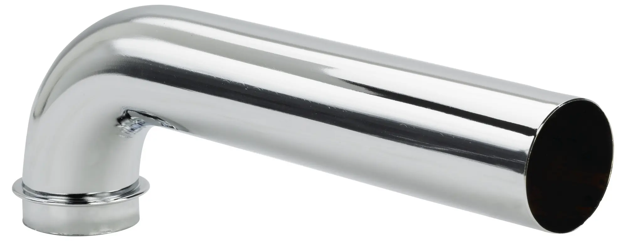 Abgangsbogen 90 Grad 5611-101 in 32x250mm Messing verchromt-100498