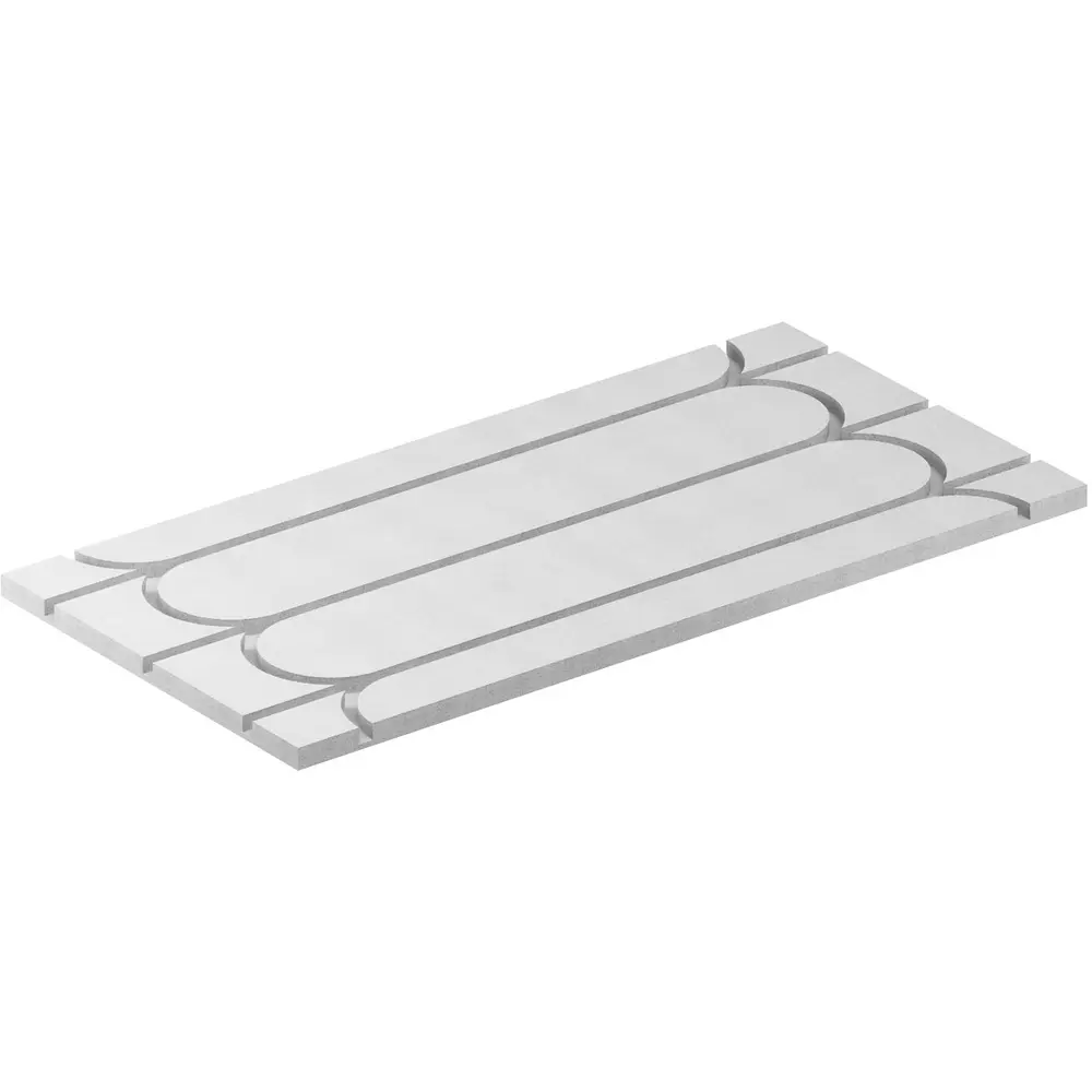 Fermacell Therm25 167 Fußbodenheizelement 1000x500x25mm, Längs- und Quernuten-76407