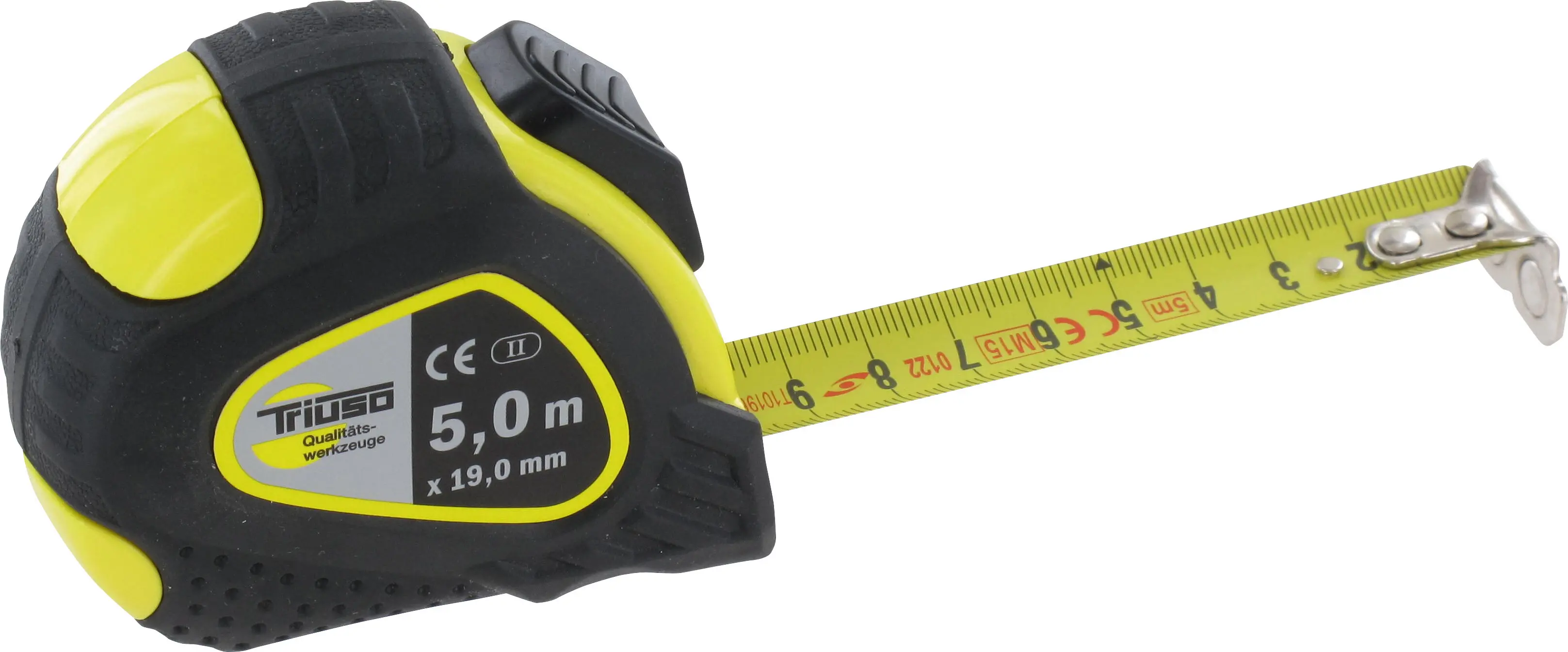 Triuso Taschenbandmaß EG-Genauigkeitsklasse: II, mit Magnet und Auto-Lock-3BM