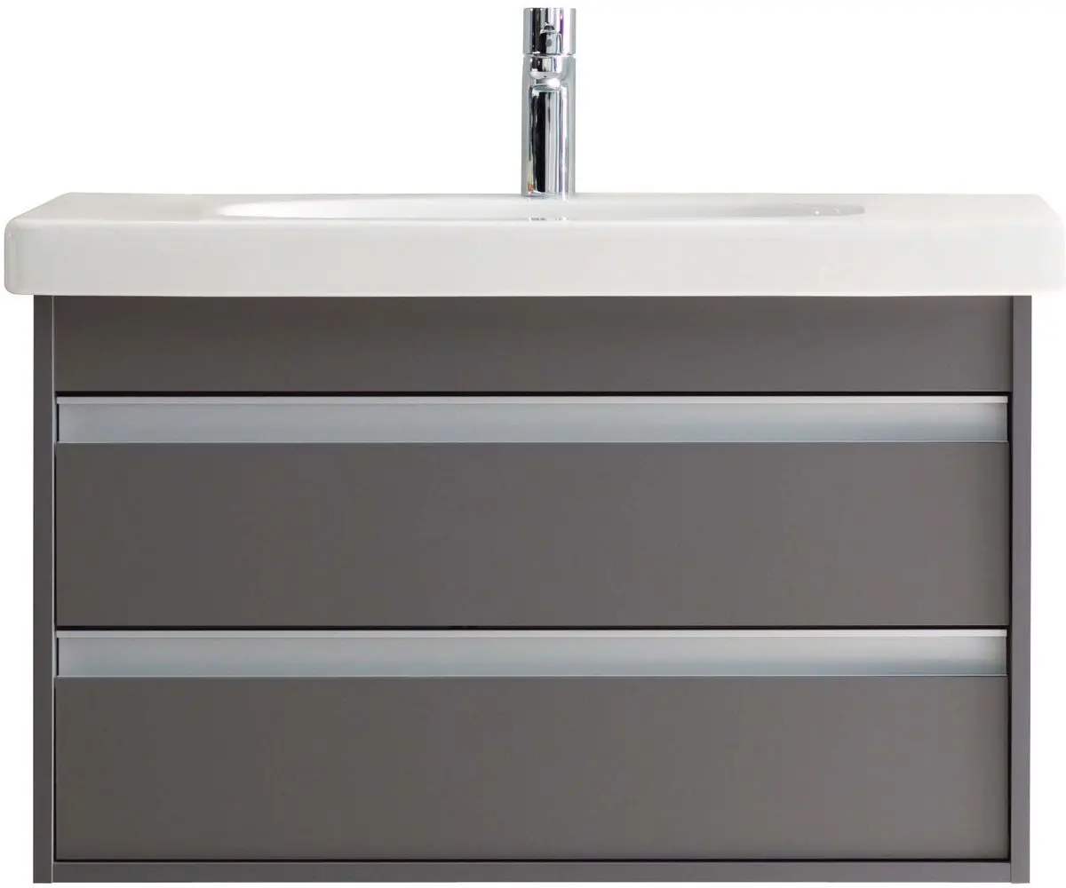 Duravit Möbelwaschtisch D-Code we, 85 x 48 cm, m HL, m ÜL, m HLB-3428500002