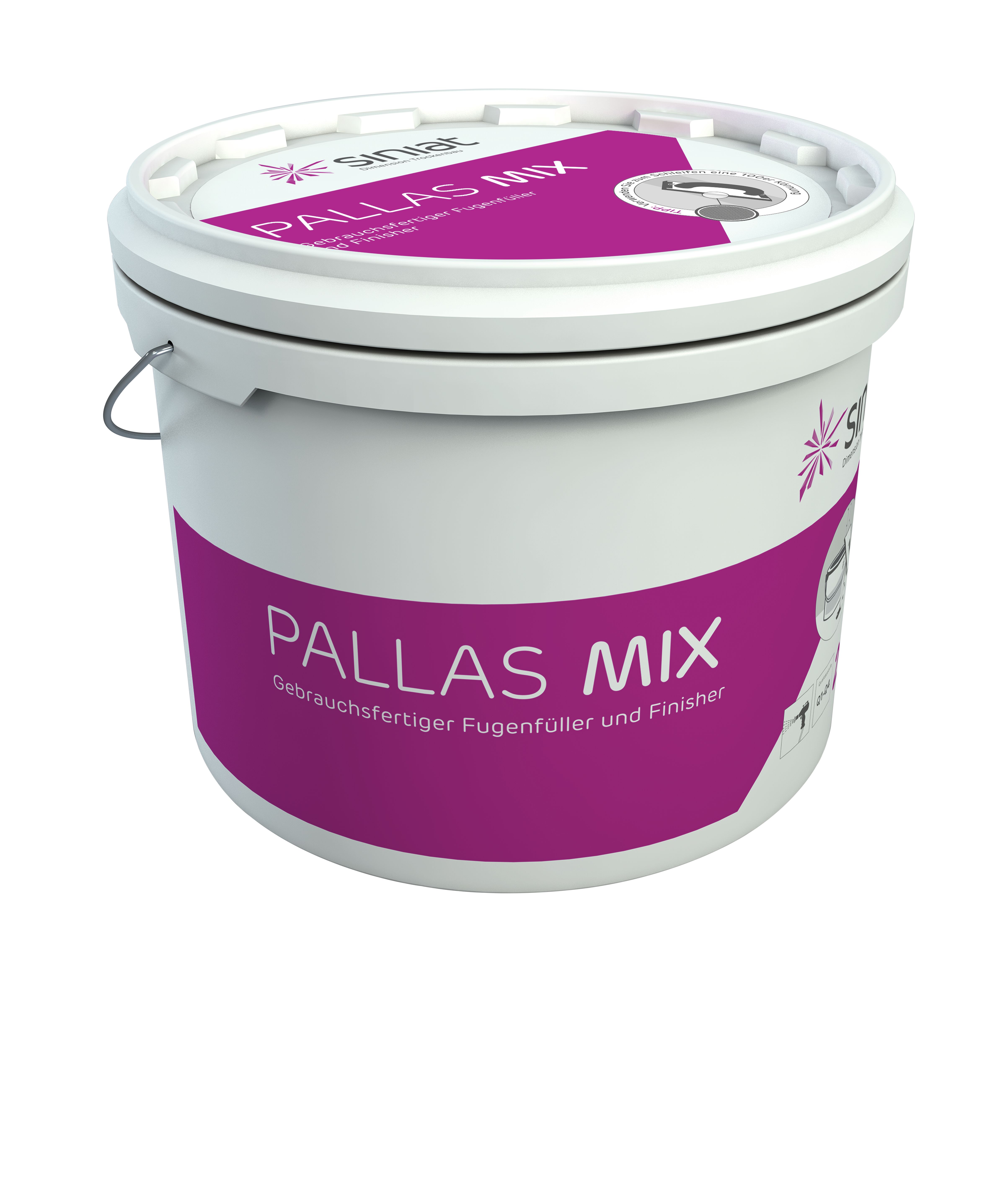 Siniat Pallas Mix a 20 kg/Eimer, past.,gebrauchsf. Fugenfüller/Finishspachtel-148565