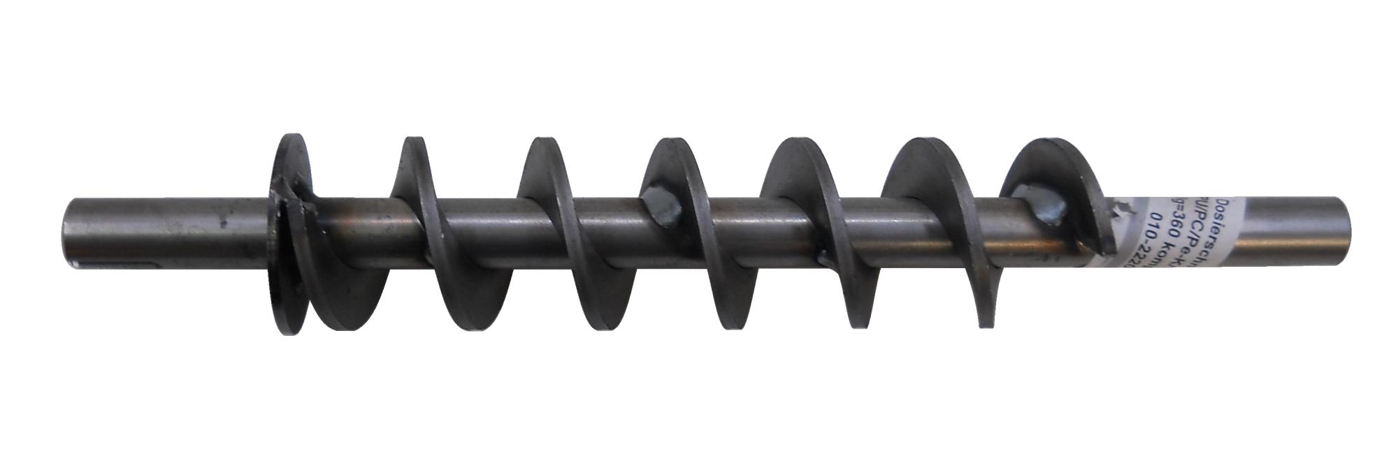 ETA Heiztechnik Dosierschnecke Pe/PU/PC/ Welle d=20x360 lg Schneckenspirale d-010-2220-00