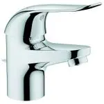 GROHE WT-Einhebelmischer Euroeco Special chrom, mit Zugstangen - Ablaufgarnitur-32763000 GROHE WT-Einhebelmischer Euroeco Special chrom, mit Zugstangen - Ablaufgarnitur-32763000
