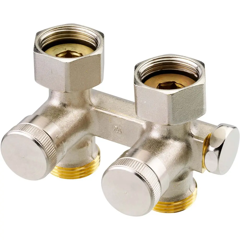 Danfoss Universalverschraubung RLV-K, Durchgang, G 3/4" x G 3/4", für Ventilheizkörper -003L0281