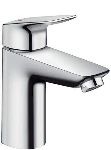 Hansgrohe Waschtisch-Einhebelmischer Logis 100-CoolStart 5 l/min, ohne Ablaufgarnitur, chrom-71103000