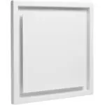 Kermi Zu-/Abluftdurchlass SEA301 224 x 224 x 12 mm, we, quadr. aus Metall-Y2403125005K