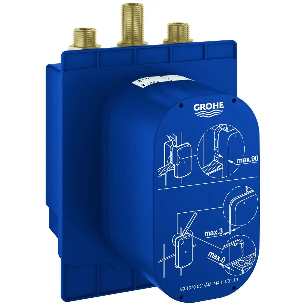 GROHE UP-Einbaukörper Eurosmart CE mit thermostatischer Mischeinrichtung, Batteriebetrieb, für Brause-36458000