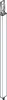hansgrohe Rohr inkl. Abdeckung (850mm)-92265000