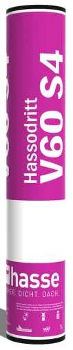 Hassodritt V60 S4 Bitumen-Schweißbahn feinbestreut 5,00 qm /Rolle-23306041