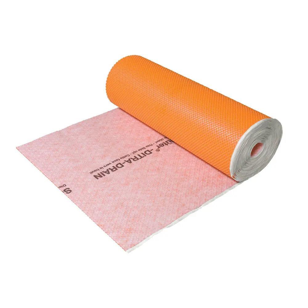Schlüter DITRA-DRAIN 4 Verbunddrainage Rolle = 25x1 m (25 qm)-DITRA-DRAIN25M