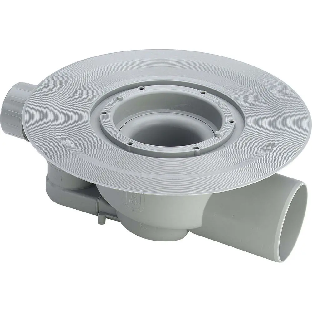 Viega Badablauf Advantix 4921.66 in 40x70mm Kunststoff grau-284 626